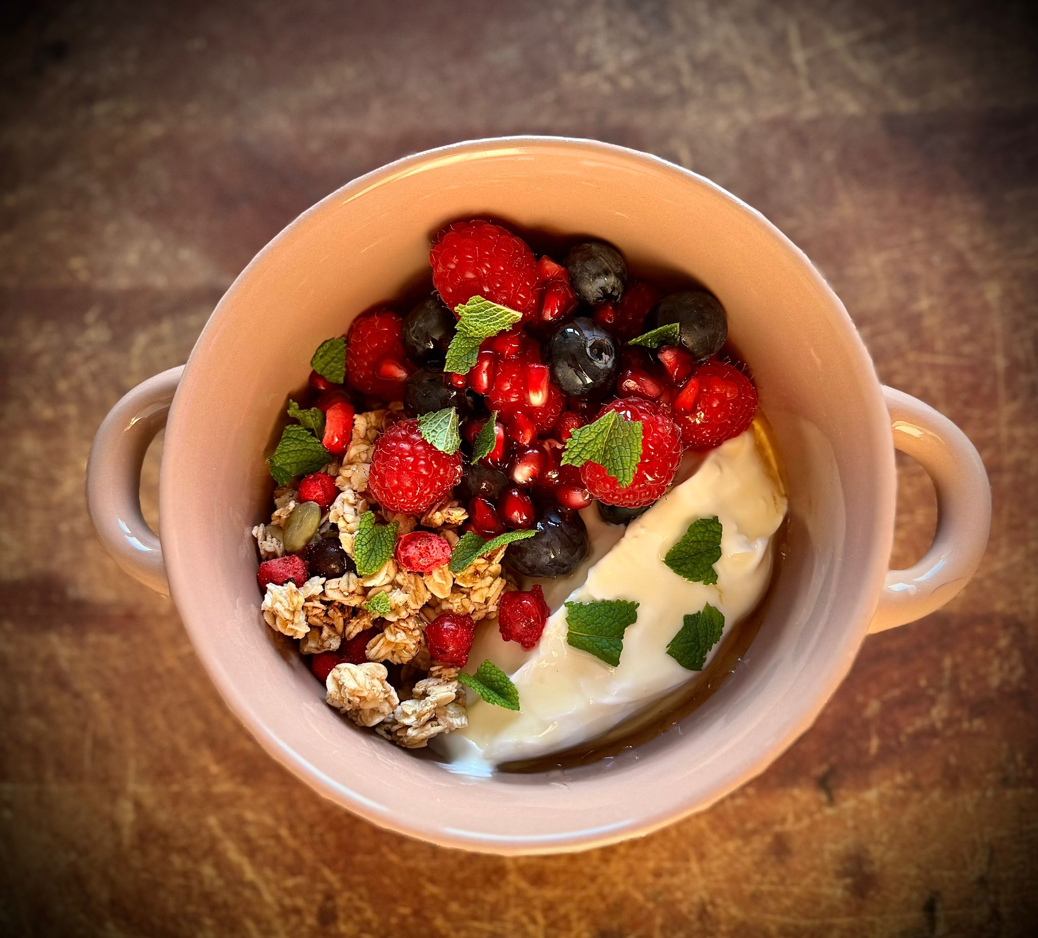 Locally sourced ingredients beautifully plated